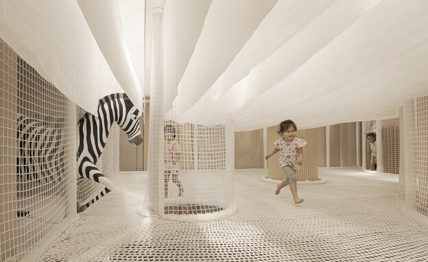 פארק ילדים בסין, עיצוב fenhom.URO,  (צילום: SFAP 404NF STUDIO)