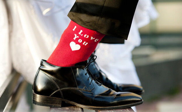 חוגגים אהבה - גרביים מצחיקות (צילום: Ground_Picture, shutterstock)