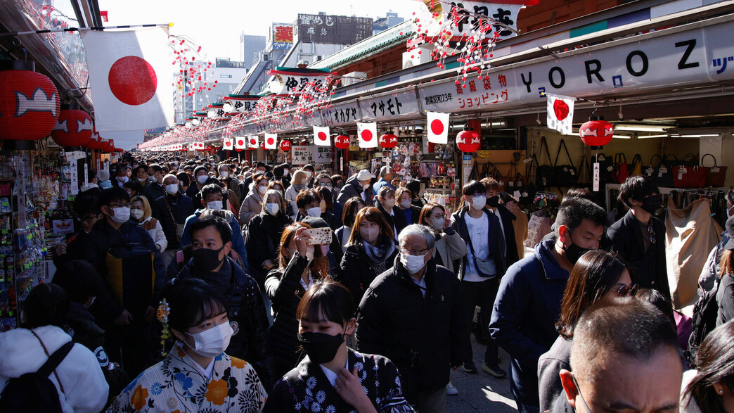 צפיפות, רחובות, טוקיו, יפן צפיפות, רחובות, טוקיו, יפן