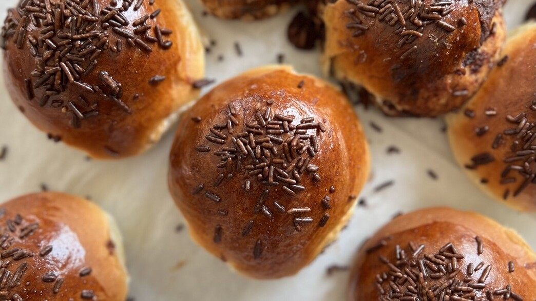 לחמניות במילוי נוטלה