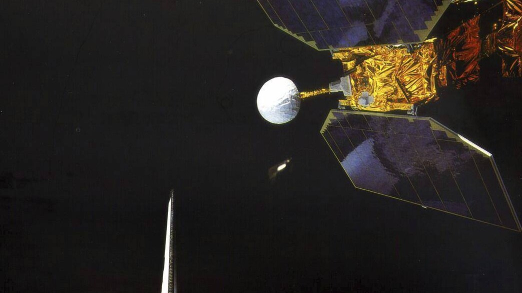 לוויין מחקר משוגר מתוך מעבורת החלל צ'לנג'ר