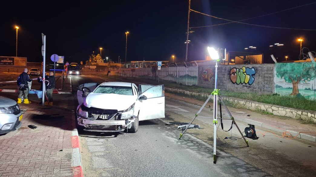 שני גברים נפצעו בפיצוץ רכב בנתניה