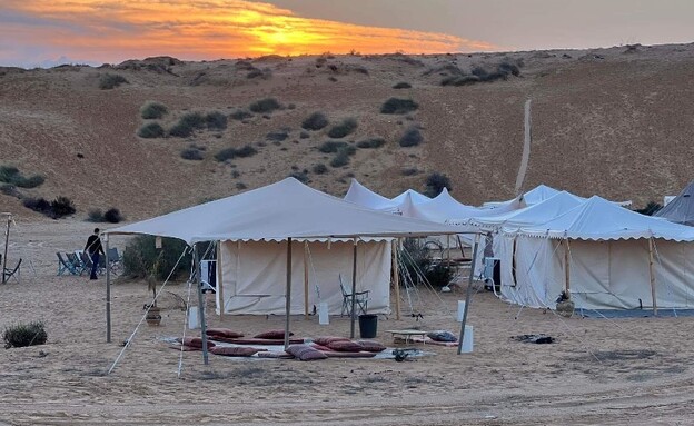 גלמפינג הרפתקה במדבר  (צילום: באדיבות גלמפינג הרפתקה במדבר)