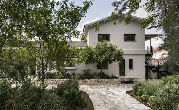 בית בקיבוץ מסדה, עיצוב תמר ויואב צ'פלין,  (צילום: עודד סמדר)