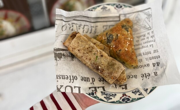 חומוס חמודי - מאפה זעתר ומסאחן קטן (צילום: ניצן לנגר, אוכל טוב, mako)