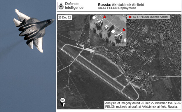 המטוס והצילום (צילום: DefenceHQ | DIMITAR DILKOFF/POOL/AFP/GettyImages)