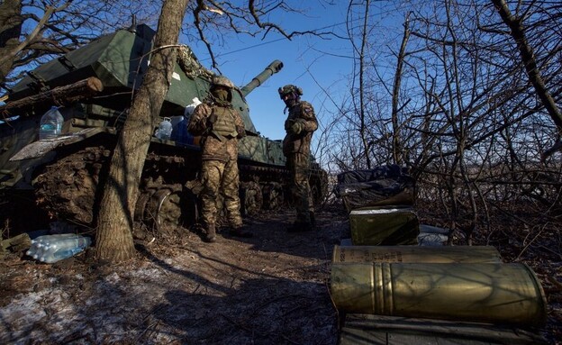 הכוחות האוקראיניים במחוז דונייצק (צילום: רויטרס)