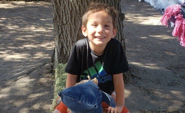 קייל דואן בן ה-5 שנעדר בשיטפונות בקליפורניה (צילום: cnn)