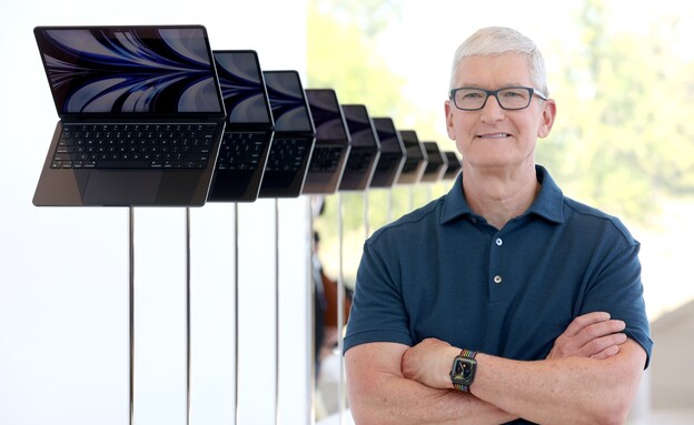 טים קוק כנס המפתחים של אפל (צילום: Justin Sullivan, Getty images)