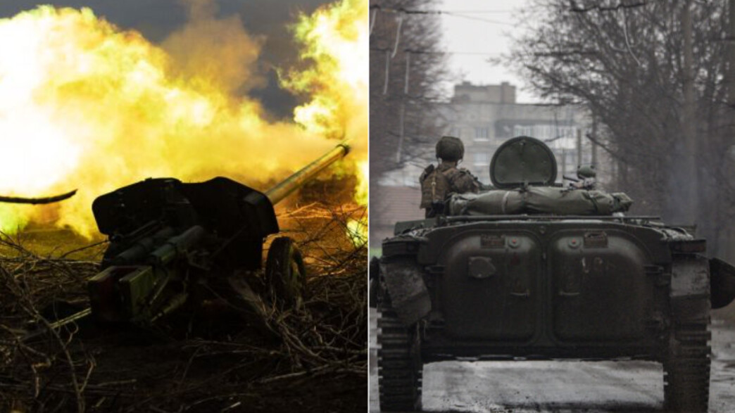 קרבות עזים באוקראינה (צילום: SAMEER AL-DOUMY/AFP/Chris McGrath/Getty Images)