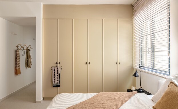 מייקאובר חדר שינה עיצוב אורלי גונן - 8 (צילום: יואב פלד)