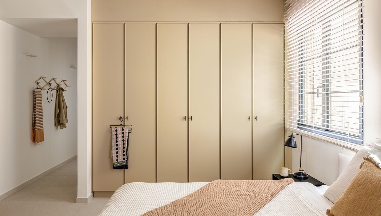 מייקאובר חדר שינה עיצוב אורלי גונן - 8 (צילום: יואב פלד)