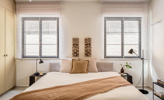 מייקאובר חדר שינה עיצוב אורלי גונן - 10 (צילום: יואב פלד)