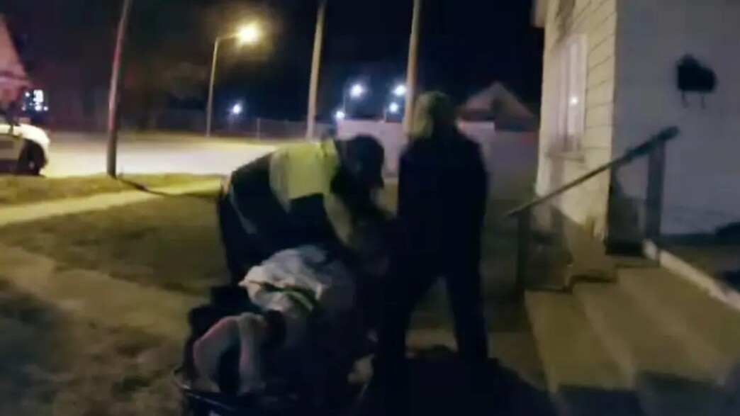 צילום ממצלמת הגוף של השוטר, אילינוי