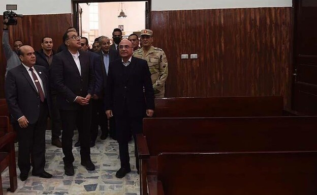 ראש ממשלת מצרים, מוסטפא מדבולי, בסיורו בסיני