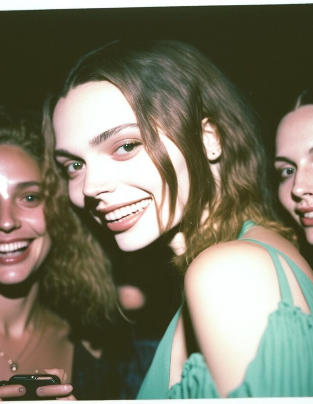 נשים שנוצרו במערכת בינה מלאכותית מידג'ורני Midjourney 