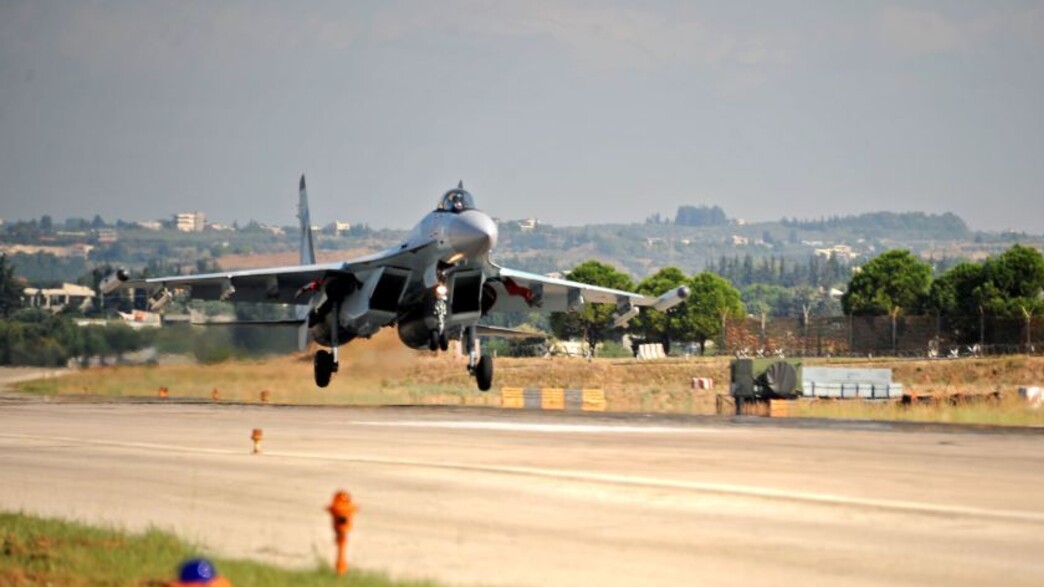 מטוס הקרב (צילום: MAXIME POPOV/AFP/GettyImages)
