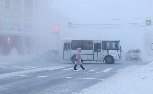 מינוס 50 מעלות ביקוטסק, רוסיה, העיר הקרה בעולם (צילום: reuters)