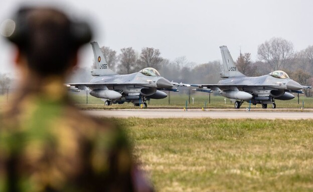 מטוסי הקרב (צילום: EFFREY GROENEWEG/ANP/AFP/GettyImages)