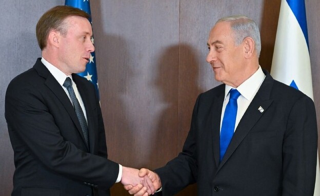 Binyamin Netanyahu ve Jack Sullivan (Fotoğraf: Kobi Gideon, L.A.)