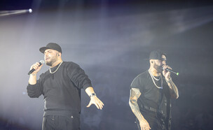 סאבלימינל והצל בהיכל מנורה (צילום: עמרי סילבר)