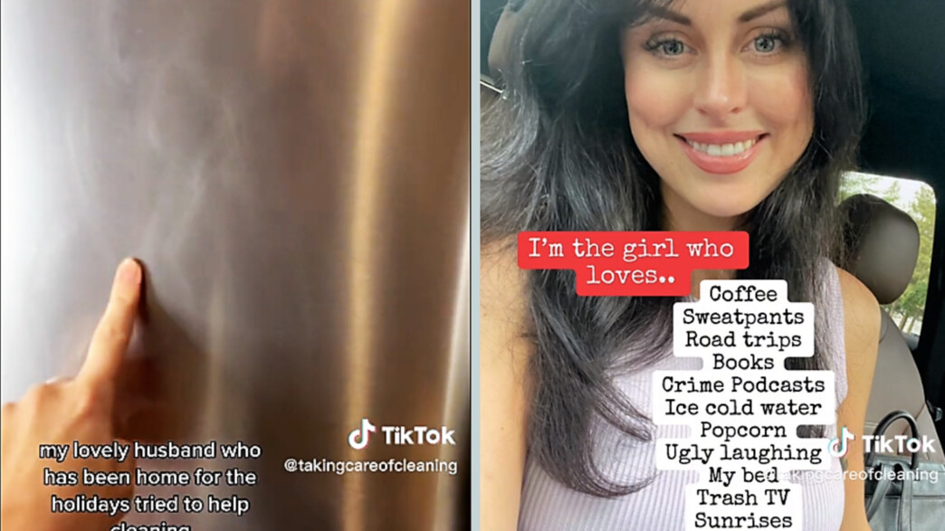 מקרר עם שריטות בטיקטוק