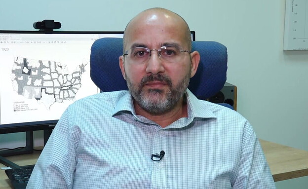 פרופ' משה חזן, בכיר בבנק ישראל שהתפטר (צילום: חדשות 12)