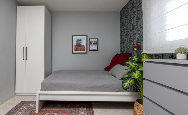 דירה שכורה תהילה רוטבאום עיצבה סיגל בראל חדר מתבגרים (צילום:  סיגל בראל)