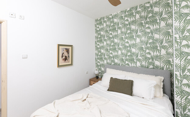דירה שכורה תהילה רוטבאום עיצבה סיגל בראל חדר שינה (צילום:  סיגל בראל)