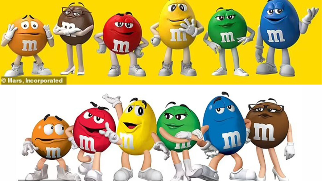 השינוי בדמויות האם אנד אמ'ס