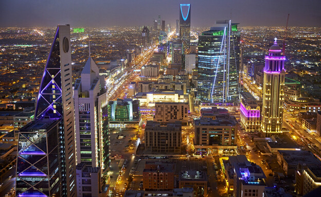 סקיי ליין של העיר ריאד, ערב הסעודית (צילום: xavierarnau, Getty Images)