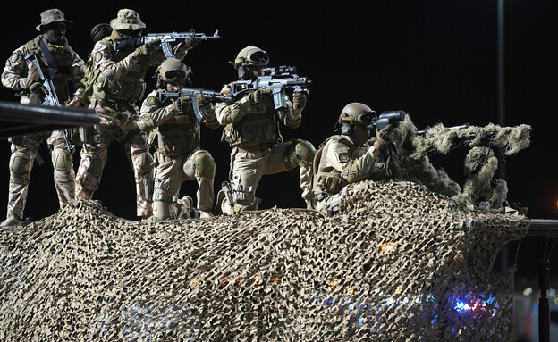 הכוחות המיוחדים של צבא סעודיה (צילום: AP)