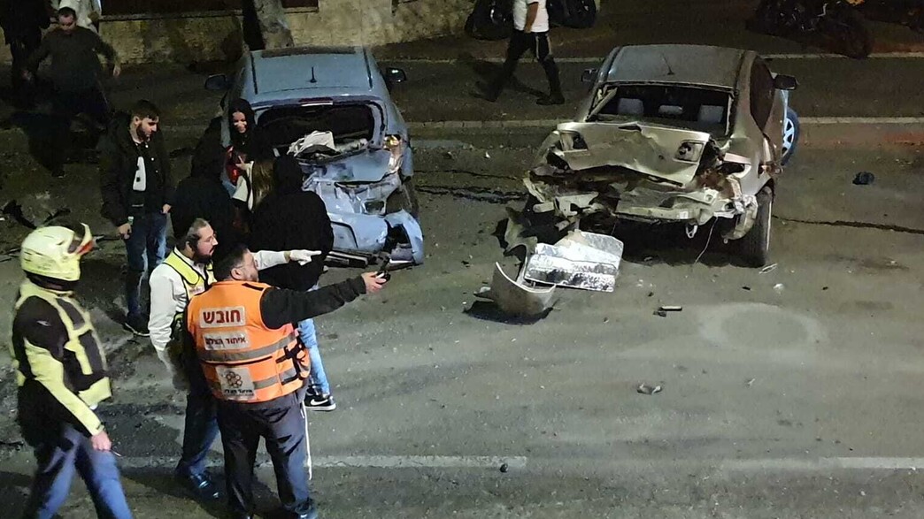 הרכבים שהשמיד בן ה-15 באלעד (צילום: מתוך הרשתות החברתיות לפי סעיף 27א׳ לחוק זכויות יוצרים)