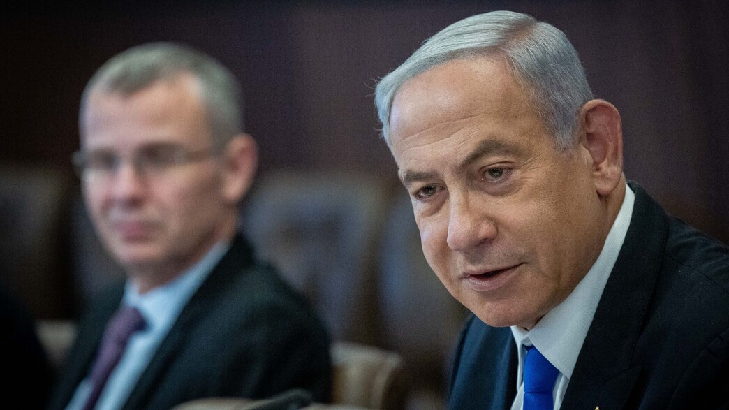ראש הממשלה בנימין נתניהו ויריב לוין