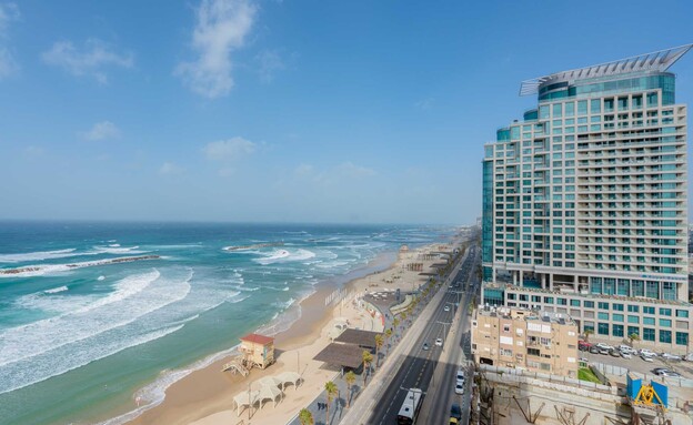 דירה מעוצבת על הים בתל אביב  (צילום: יחצ ישראל סותבי'ס נדלן)