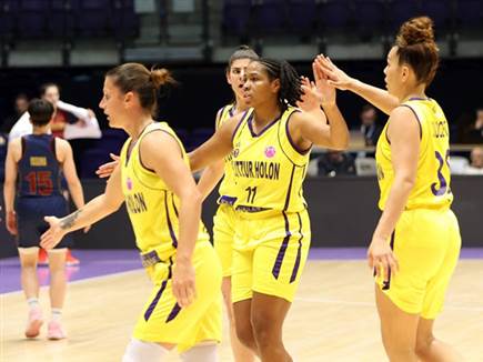 הופעה גדולה של חולון במחצית השנייה (FIBA)