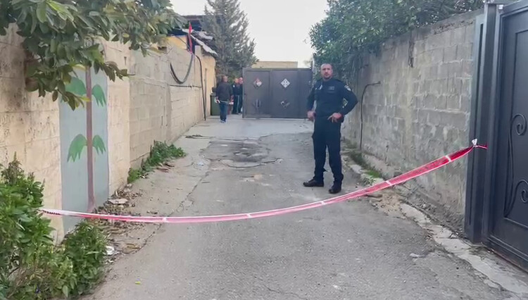 זירת הרצח בלוד