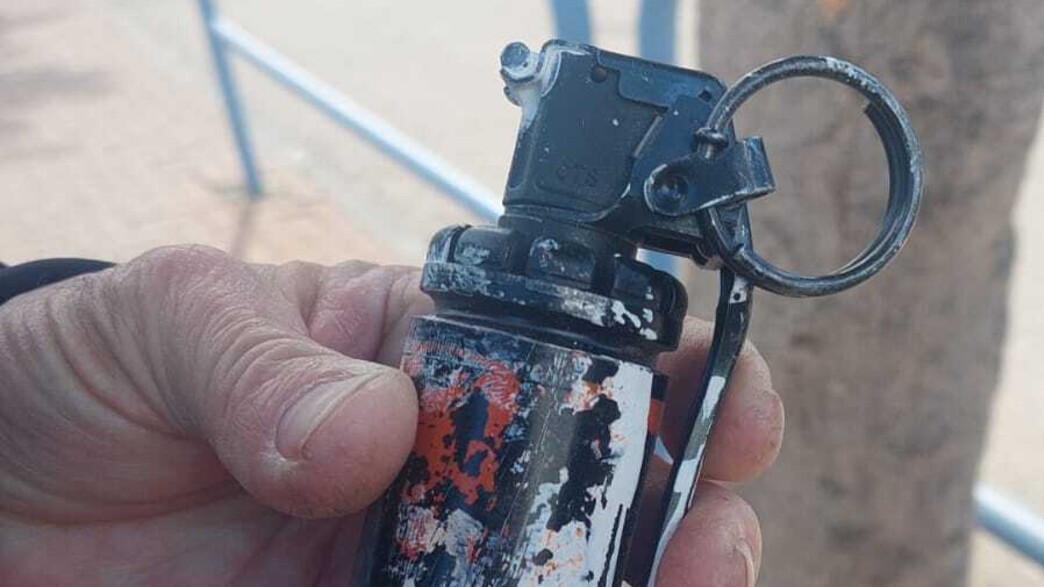 רימון הלם שהונח בתיכון בטבריה