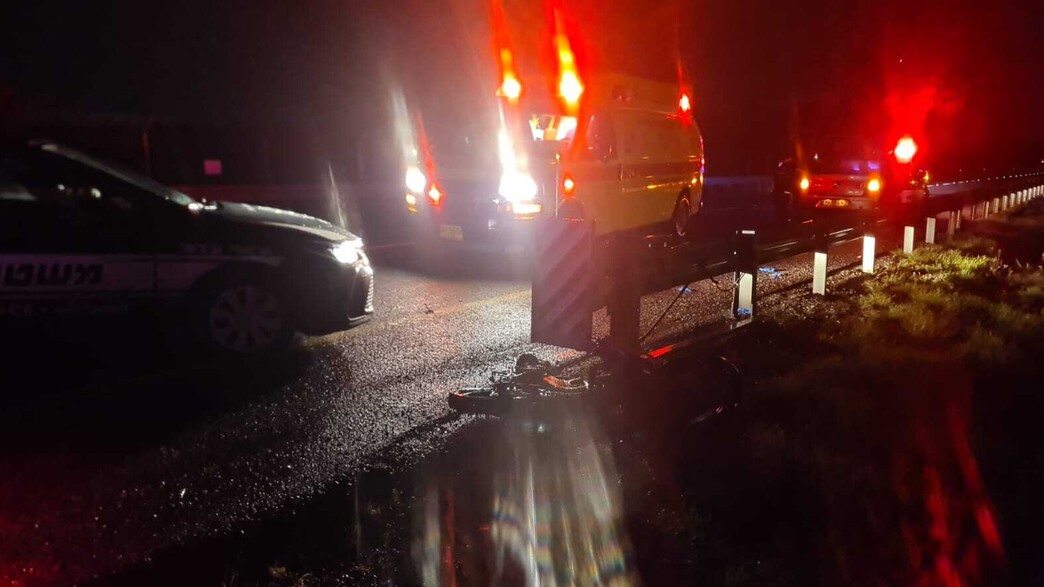 רוכב אופניים נהרג מפגיעת רכב סמוך לבית שאן