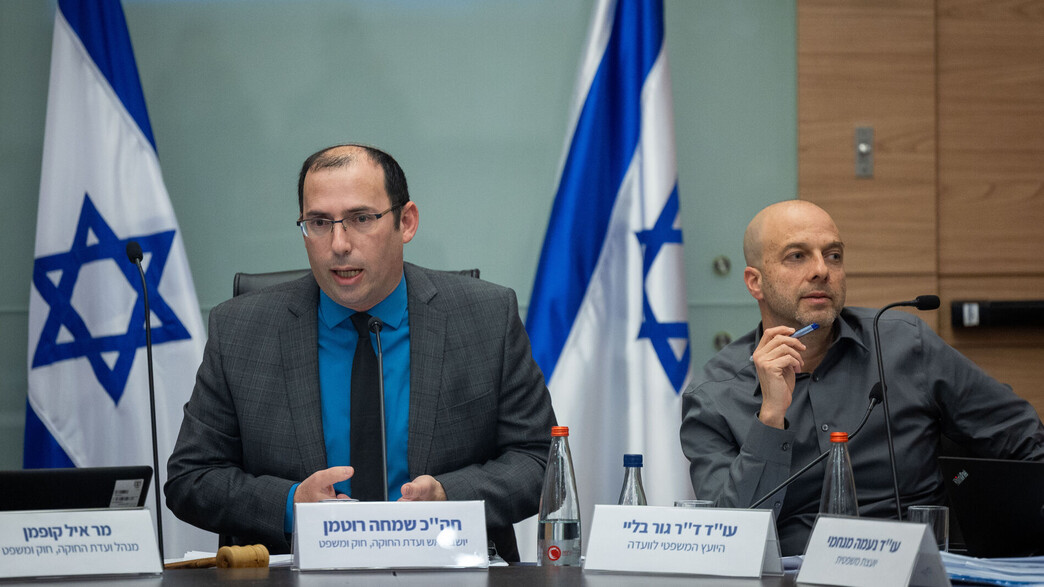 ח"כ שמחה רוטמן, ועדת החוקה