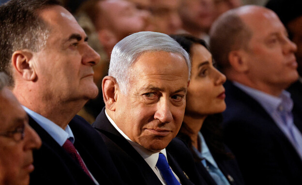 ראש הממשלה בנימין נתניהו בטקס רכישת נמל חיפה (צילום: רויטרס)