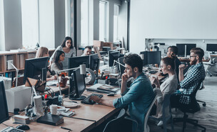 משרד הייטק (צילום:  G-Stock Studio, shutterstock)