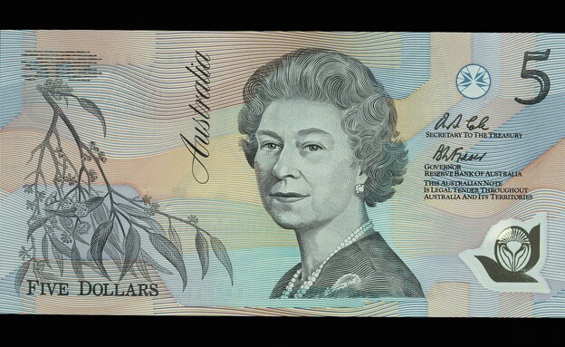 שטר של 5 דולר אוסטרליים (צילום: DEA / A. DAGLI ORTI, Getty Images)