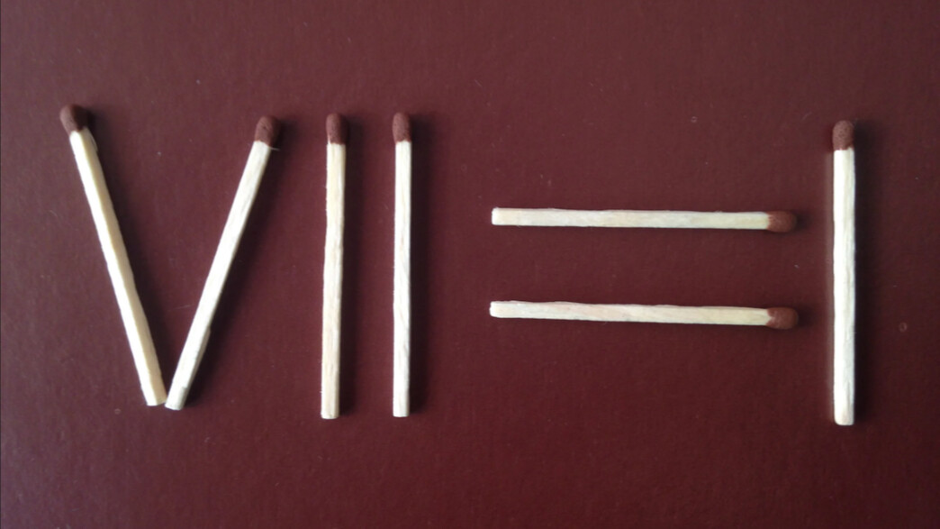 מבחן האיי קיו: חידת הגפרורים 