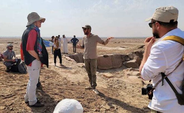 טברנה בת אלפי שנים שהתגלתה בעיראק (צילום: Lagash Archaeological Project, CNN)