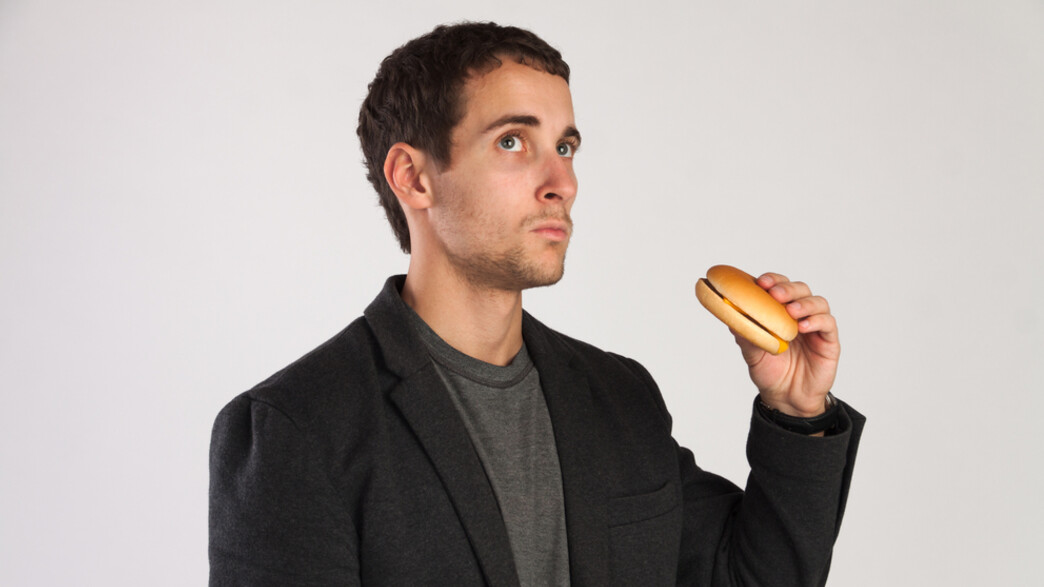 איש אוכל צ'יזבורגר איש אוכל צ'יזבורגר