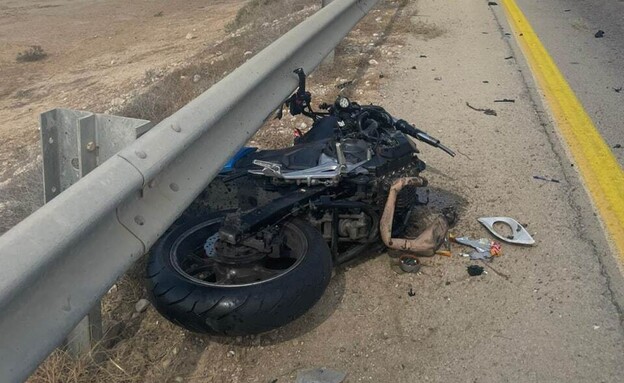 התאונה בכביש 211 סמוך לצומת אשלים (צילום: מד"א)