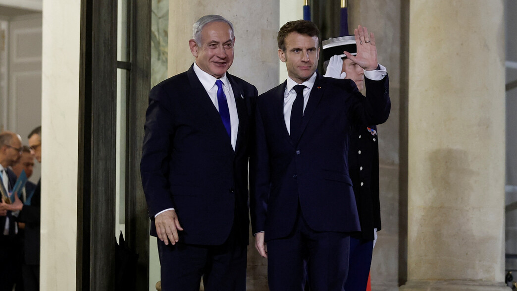 עמנואל מקרון, בנימין נתניהו עמנואל מקרון, בנימין נתניהו