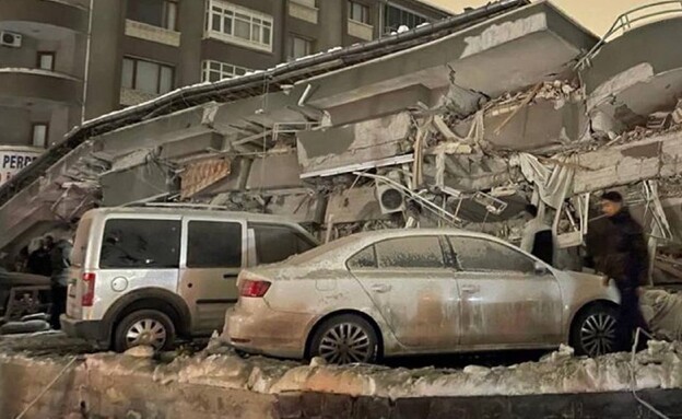 הנזק שנגרם כתוצאה מרעידת האדמה בטורקיה
