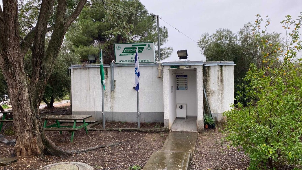 בס"ס מג"ב בצפון שאליו חדרו הגנבים